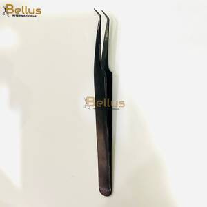Luxury Bellus International Durable Stainless Steel Smooth Tip Nano Grip Lash Tweezers 45 90 Russian Volume Eyelash <b>Extension</b> - Product Image 6