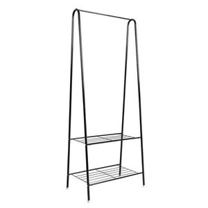 Organizzatore Moderno a 2 Livelli in Plastica Pieghevole e Smontabile per Scarpe e Borse, Salvaspazio per Soggiorno - Product Image 6