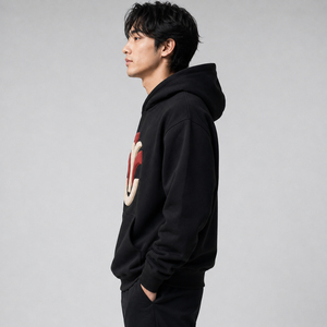 Sudadera con Capucha para Hombre, Diseño Moderno con Estampado en Relieve, Gráficos Audaces y Construcción Cómoda para un Look Urbano de Fin de Semana - Product Image 4