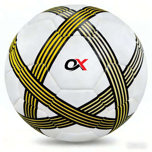 Adult Soccer <b>Ball</b> Machine Stitched for Match & <b>Training</b> Wear-Resistant PU Leather Customizable with Printed Logo - Product Image 5