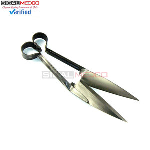 Professional Veterinary <b>Shears</b> Scissor Trimming Alpaca Wool Animal Hair Removing <b>Tool</b> Veterinary Syringes Germany Stainless - Product Image 6