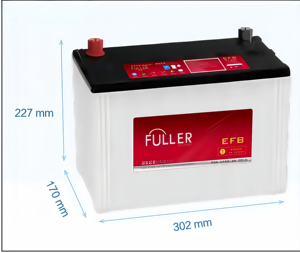 Batería <span class=keywords><strong>115D31L</strong></span> de alta calidad 12V 95Ah batería de sistema de parada de arranque de coche - Product Image 3