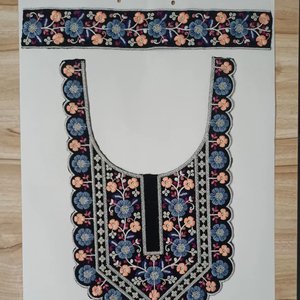 Patchs brodés personnalisés de haute qualité à coudre sur les cols, appliques décoratives pour vêtements, motifs de cols pour robes, chemisiers, textiles de maison - Product Image 1