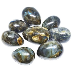 Labradorite sculpture d'œuf en vrac pierres naturelles cristal artisanat Reiki roches minéraux gemme Jade œufs Feng Shui - Product Image 1