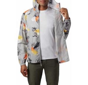 Chaqueta cortavientos holgada de poliéster y nailon personalizada, chaqueta cortavientos transpirable con estampado completo por sublimación, chaqueta informal impermeable - Product Image 3