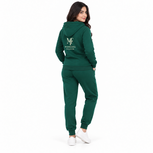 Conjunto Deportivo Unisex Casual de Verano, Talla Grande, 100% Poliéster Ecológico, Sudadera con Capucha Transpirable de Manga Larga y Pantalones Deportivos - Product Image 4