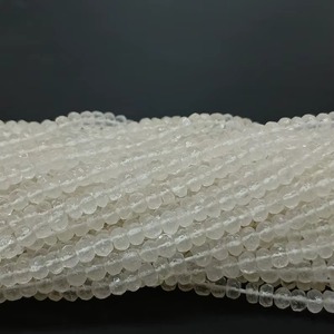 Natural Crystal Quartz Round Beads Wholesale Price Bulk 3MM 5MM Faceted Quartz Gemstone Beads Strand For Jewelry Making Supplies - Product Image 4