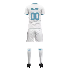 Tenues de football OEM les plus vendues pour adultes – Ensembles de sport d'extérieur respirants à manches courtes, personnalisables avec logo, unisexes - Product Image 4