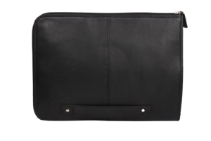 High Quality Genuine Leather Lightweight Water Resistant Document Pouch <b>Laptop</b> Sleeve Office Business Zipper File Organizer - Product Image 4