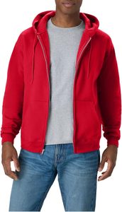 Sudadera con capucha negra para hombre al por mayor, con cremallera, ajuste regular, de algodón polar, informal, color liso, con bolsillo, para otoño, ODM OEM - Product Image 6