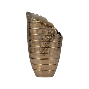 Florero Metálico de Aluminio Premium, Pieza Decorativa Floral para Decoración de Mesa de Lujo - Product Image 6