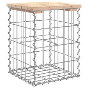 Panchina da Giardino in Legno Naturale e Acciaio Zincato per Uso Esterno - Product Image 5