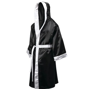 Bata de Boxeo de Material Sintético 100% Poliéster, Manga Larga, Diseño de Logotipo Bordado, Sublimación, Hecha en Sialkot - Product Image 6