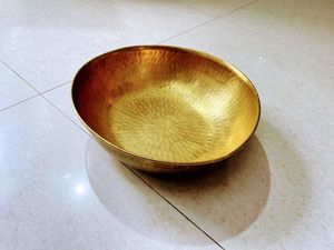 <strong>Singing</strong> Bowl Set with Brass Construction and Striker Stick Perfect for Meditation <strong>Teachers</strong> Yoga - Product Image 6