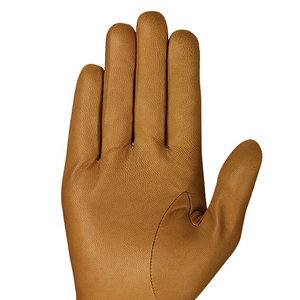 Gants de golf unisexes de qualité supérieure, nouveaux, élégants, en cuir véritable, à doigts entiers, avec fermeture de poignet réglable et design personnalisable - Product Image 4