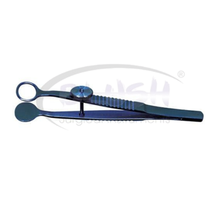 Forceps de Desmarres pour chalazion 17x9mm en titane, instrument ophtalmique pour chirurgie des paupières, par Blush Surgical - Product Image 2