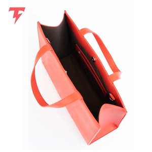 Bolsos de Mano de Cuero para Mujer, Nuevos, a la Moda, Transpirables, con Correa de Hombro Ajustable, Cierre de Cremallera, Hechos a Mano, Personalizables, de Alta Calidad - Product Image 4