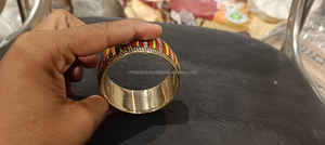 Ensemble de bracelets réglables en laiton doré Essence fabriqués à la main Bijoux de qualité supérieure pour femmes élégantes - Product Image 6