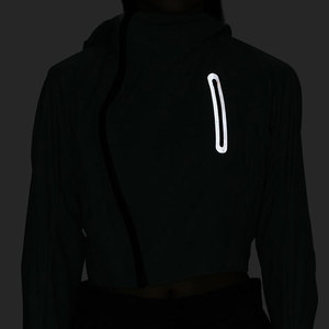 เสื้อแจ็คเก็ตกันน้ำแบบถักนิตติ้งสำหรับผู้หญิง เหมาะสำหรับวิ่งกลางแจ้ง กันลม ระบายอากาศได้ดี น้ำหนักเบา จากประเทศปากีสถาน - Product Image 3