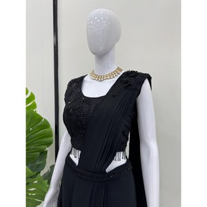 ชุดเดรสชีฟองสำเร็จรูปสวยงามสำหรับงานปาร์ตี้ - Product Image 3