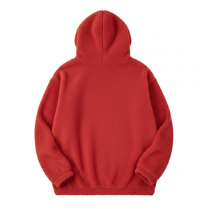 Men's Winter Casual Hooded <b>Fleece</b> <b>Sweatshirt</b> Cotton Washed Knitted Anti-Pilling Regular Fit Pocket Custom Logo Front - Product Image 3