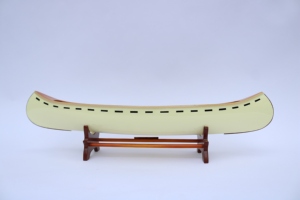 GIA NHIEN CO.LTD Vietnam PETERBOROUGH CANOE HONEY STAINED YELLOW Décoration d'intérieur rectangulaire, motif classique nature morte bateaux de pêche - Product Image 5