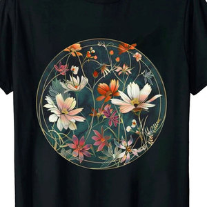 เสื้อยืดคอตตอนแท้ 100% แบบใหม่ สกรีนลายได้ตามสั่ง ทรงหลวม ระบายอากาศดี สำหรับผู้ชาย - Product Image 2