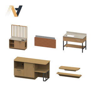 Usine OEM de meubles de chambre d'hôtel pour les projets de chambre d'hôtel Hampton by Hilton Fabrication sur mesure - Product Image 4