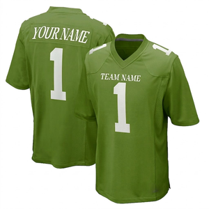 Camiseta Deportiva de Fútbol Americano para Hombre, con Estampado Digital, Secado Rápido, Transpirable, Personalizada, con Etiqueta Privada, Unisex, Tallas Grandes - Product Image 2