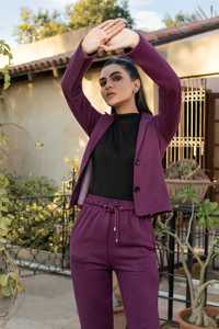 Conjunto Deportivo Informal con Capucha para Mujer, Personalizado, de Poliéster/Algodón, Transpirable, Ecológico, OEM, ODM, Marca Privada - Product Image 2