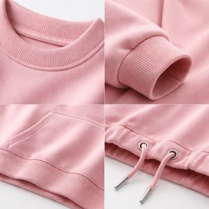 Sudaderas Rosas Elegantes al por Mayor para Mujer - Opciones OEM Directamente del Fabricante - Product Image 4