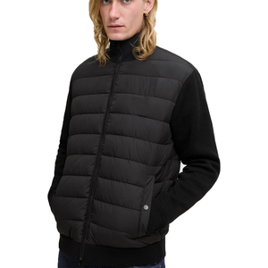 2026 Highly Customizable <b>Men's</b> <b>Black</b> Puffer Jacket <b>Long</b> Sleeve Winter <b>Coat</b> Stand Collar Waterproof for <b>Men</b> on Wholesale Prices - Product Image 4