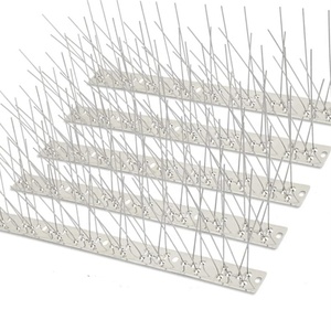 Pointes de dissuasion de moineau d'oiseaux 1m pigeons effrayants pique d'oiseau en acier inoxydable - Product Image 2