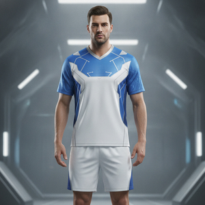 Tenues de cricket personnalisées directement de l'usine, respirantes, sublimées, anti-boulochage, en polyester, pour matchs de cricket. - Product Image 5