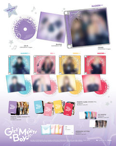 MADEIN - [ GIRL MEETS BOY ] (STANDARD Ver.) อัลบั้มเคป๊อปขายดีที่สุดในเกาหลี - Product Image 4