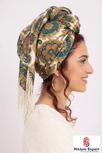 Pañuelos Cuadrados de Moda con Estampado Digital Personalizado, Tela Ligera, Accesorios Elegantes de Alta Calidad, Suministro al por Mayor - Product Image 4