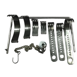 Juego completo de retractores Charnley para incisión inicial, 9 piezas, kit de cirugía ortopédica para reemplazo de cadera, acero inoxidable premium, Pakistán - Product Image 2