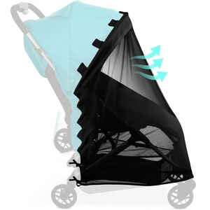 Cubierta Universal para Cochecito de Bebé, Protección Solar UV con Malla Transpirable, Extensor de Toldo, Accesorios para Verano al Aire Libre - Product Image 2