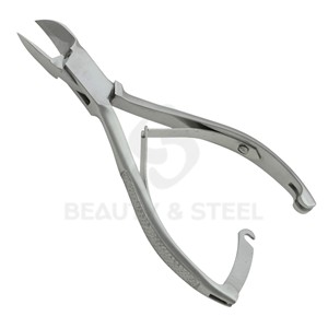 ที่ตัดเล็บเท้าสแตนเลสแบบมืออาชีพ สำหรับเล็บหนา พร้อมด้ามจับกันลื่นและสปริงใบเดี่ยว - Product Image 4