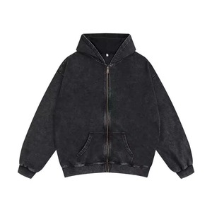 Wholesale 500 Cotton Solid Vintage <b>Hoodie</b> <b>for</b> <b>Men</b> Custom Pullover <b>Oversized</b> Heavyweight S-5XL Sizes Anti-Wrinkle - Product Image 1