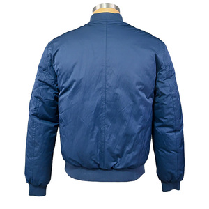 Chaqueta de Hombre Elegante y Reversible con Cuello Alto y Decoración de Bolsillos, Chaqueta Bomber Personalizada de Alta Calidad para Hombre, Nuevo Diseño al por Mayor - Product Image 4