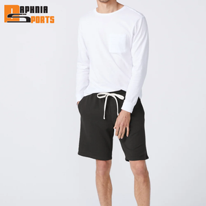 Pantalones Cortos Deportivos de Lona 100% Algodón para Hombre, Largos hasta la Rodilla, Casuales, para Correr, con Cintura Elástica, Personalizables, de Secado Rápido, Estilo Urbano - Product Image 2