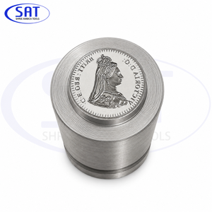 SAT Jewelry Matrices et moules pour la fabrication de pièces de monnaie personnalisées avec visage de reine en or et argent, pour machines hydrauliques, Malaisie, États-Unis, Singapour, Pérou, Émirats arabes unis - Product Image 1