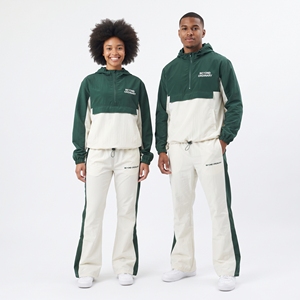Ensemble de survêtement coupe-vent unisexe léger, veste et pantalon imperméables en nylon, pour le camping, coupe-vent pour hommes et femmes - Product Image 1