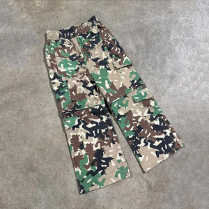 Conjunto de Pantalones Cargo y Shorts 2 en 1 para Hombre, Transpirable, Ligero, de Lona, con Estampado de Camuflaje, Corte Holgado, 100% Algodón, para Verano - Product Image 1