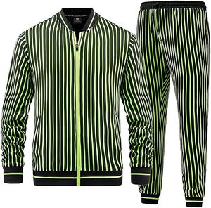 Ensemble de survêtement personnalisé pour homme avec fermeture éclair intégrale, performance, fitness, course à pied, entraînement, vêtements d'équipe - Product Image 1