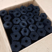 Briquettes de charbon de coco de forme hexagonale de flamme éternelle de haute qualité directement d'Indonésie pour des grillades sans fin