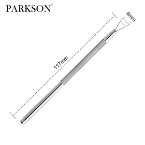 Pousse-cuticules durable en acier inoxydable, outil de soin et de nettoyage des ongles, pour éliminer les peaux mortes, outil de beauté - Product Image 6