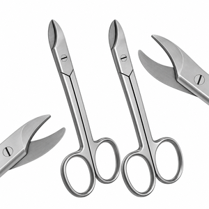 2 Tijeras Crown Beebee de 4.5" Str Cvd, Juego de Instrumentos Quirúrgicos Dentales Personalizados SUAVE SURGICAL INSTRUMENTS con Certificación CE - Product Image 5