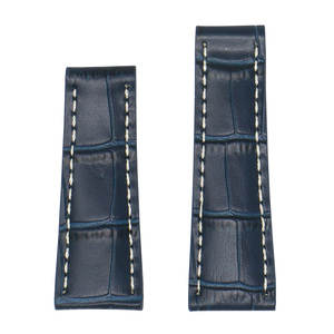 Bracelet de fitness en cuir véritable de haute qualité, couleur marron, confortable, bracelets de montre en cuir véritable pour hommes et femmes - Product Image 1